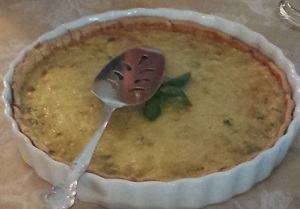 Baked Crab Quiche
